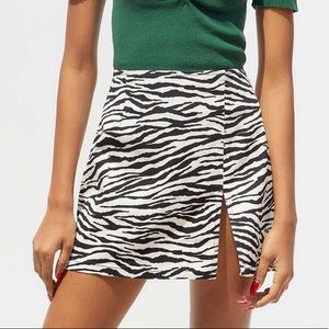 Urban Outfitters zebra skirt